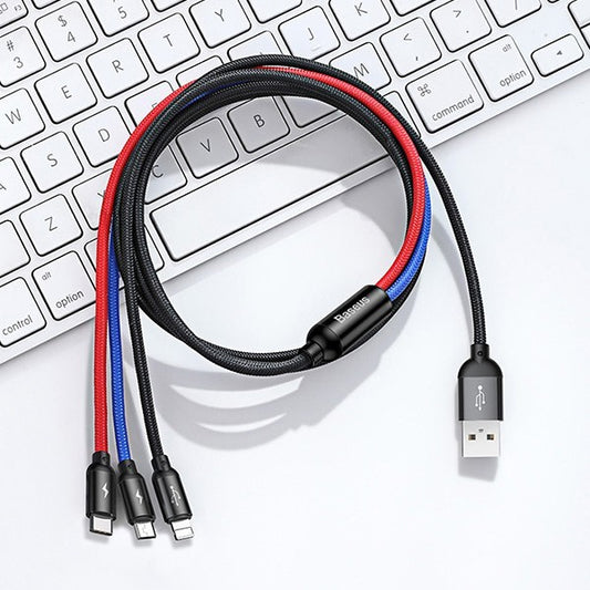 【2024新モデル】3in1急速充電ケーブルおすすめ8選。デバイスの急速充電やデータ転送に便利
