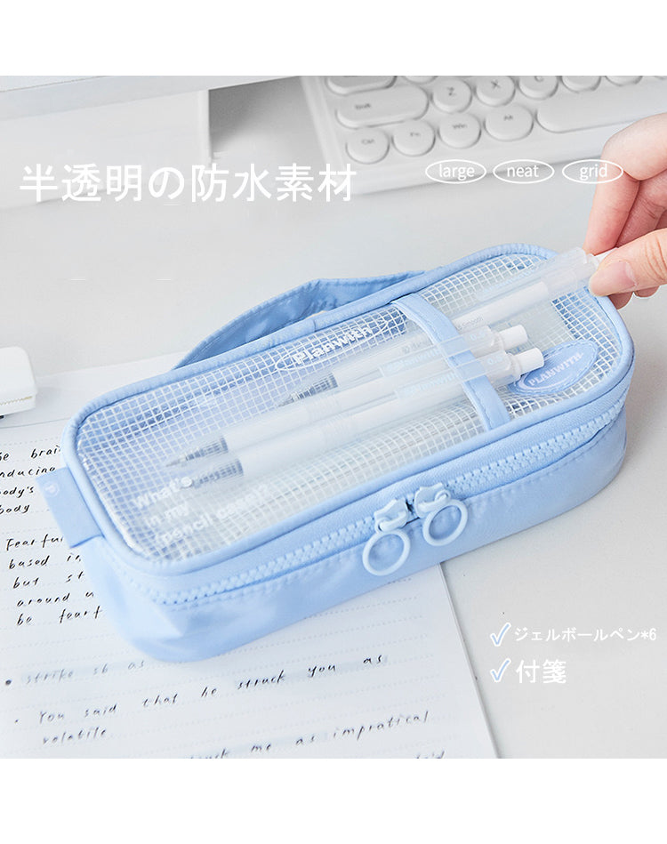 文房具セット ペンケース ゲルインクペン 付箋 おしゃれ 筆箱 韓国 人気 プレゼント 高校生 中学生 進学 新学期 勉強 仕事 祝い